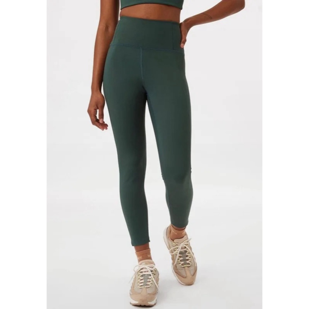 girlfriend collective nwot compressive high-rise legging in moss green